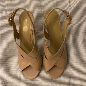 Michael Kors patent leather heels